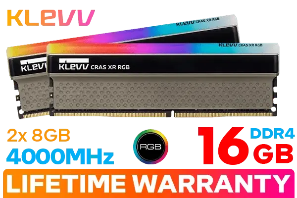 KLEVV CRAS XR RGB 16GB 4000MHz DDR4 Memory Kit_memory-600px-v2.webp